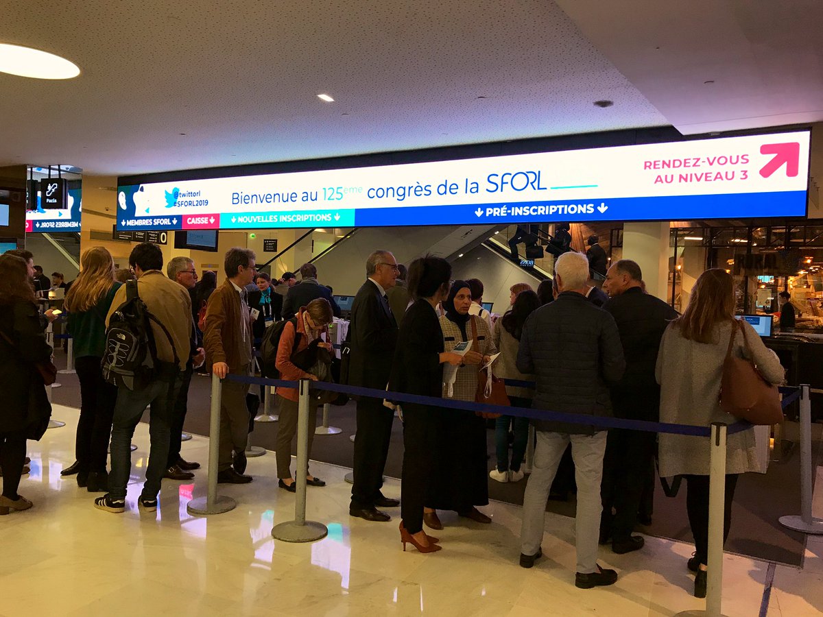 twittorl's tweet photo. Jour J 🎉 Bienvenue au Congrès de la SFORL 2019 ! Nous vous accueillons au Palais des Congrès de Paris. #congresORL #SFORL2019 https://t.co/HOHLxuZgNJ