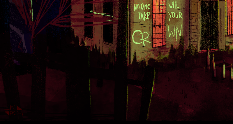 gonzalezwrites's tweet photo. π₯³To first posts: 10 chpts in on the "Welcome Home" piece. Has a stronger Southern Gothic aftertaste and character development of our two "heroes." Also, working with fab artist @lokorum1 on concept art. Here is just a tiny peek! More will be revealed! #storyprogress https://t.co/RCpK3DkwZf
