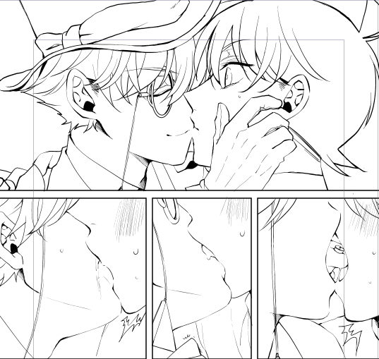 よき感じで描けたよ('ω') 