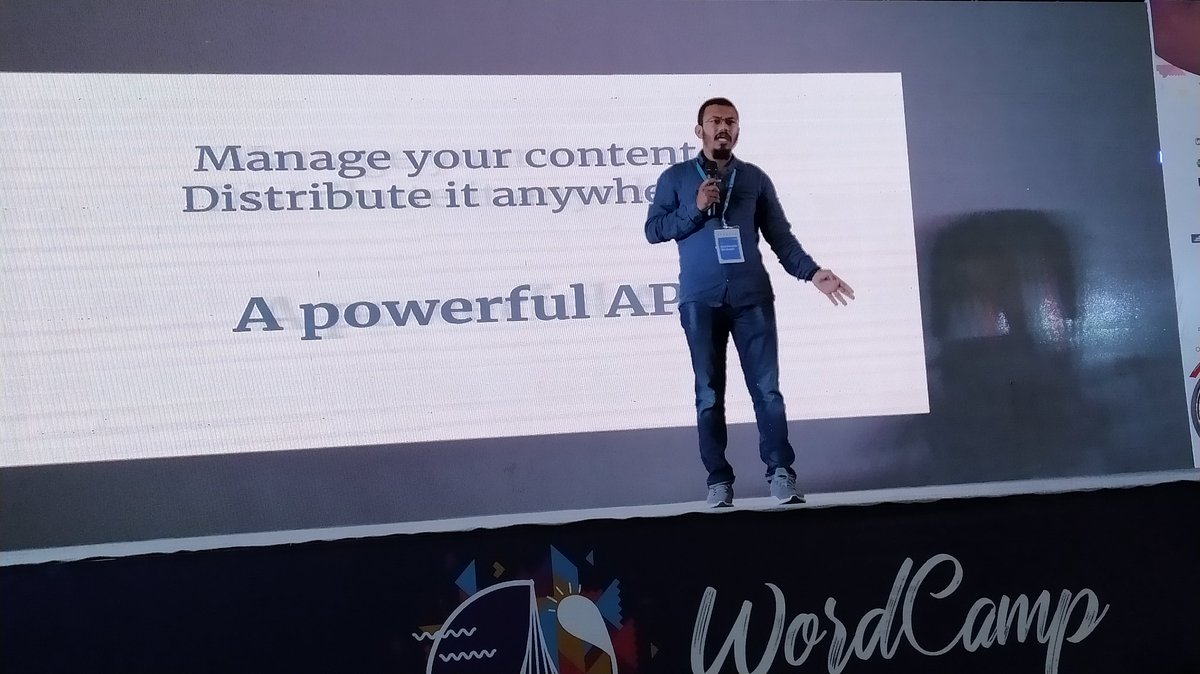theanamhossain's tweet photo. @shamsbd71 is rocks in headless CMS #WCDHAKA #WORDPRESS #WordCamp #WPSpark#themesgrove #themexpert https://t.co/CX77qkAb8a