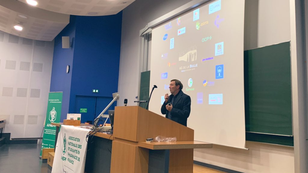 Un plaisir pour <a href="/La_FNESI/">FNESI</a> d’être présente à la plénière d’ouverture de l’Assemblée Générale de <a href="/Pharma_ANEPF/">ANEPF Pharmacie</a> à <a href="/VilledeReims/">Ville de Reims</a> ! 🙌

Un week-end qui s’annonce riche d’#interpro et d’échanges avec les #etudiants en #pharmacie ! 👍