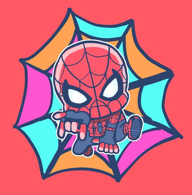 イラスト スパイダーマン かっこいい 画像 最高の画像コレクション