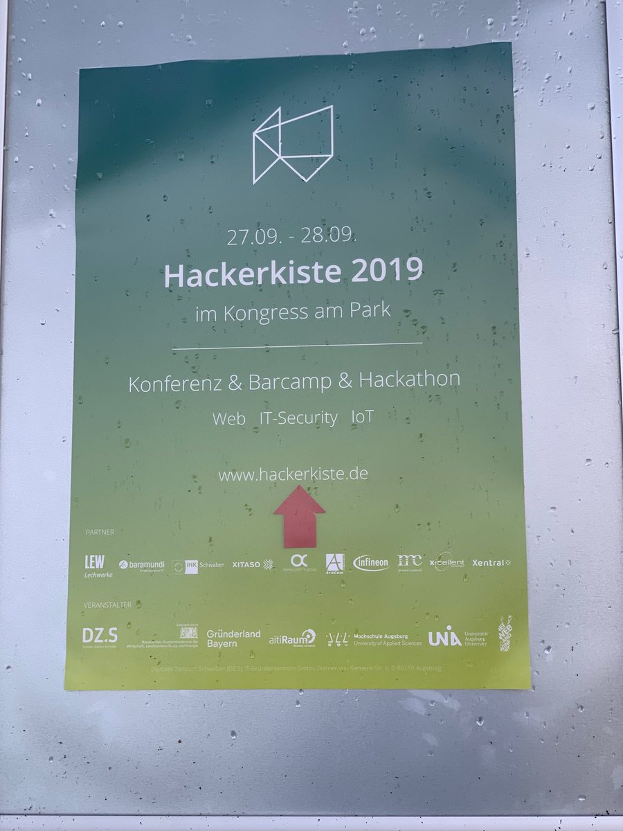 StartUpAugsburg's tweet photo. Guten Morgen #Augsburg! Tag 2 der ⁦@hackerkiste⁩ ... steht an! Heute laufen die #Hackaton und #Barcamp Sessions. Der #Maiskolben wird heute umgarnt von der #Hackerkiste. ⁦@dzschwaben⁩ ⁦@aitiRaum⁩ ⁦@webandwine⁩ ⁦@HS_Augsburg⁩ ⁦@uni__augsburg⁩ https://t.co/AwwDIOlIE6