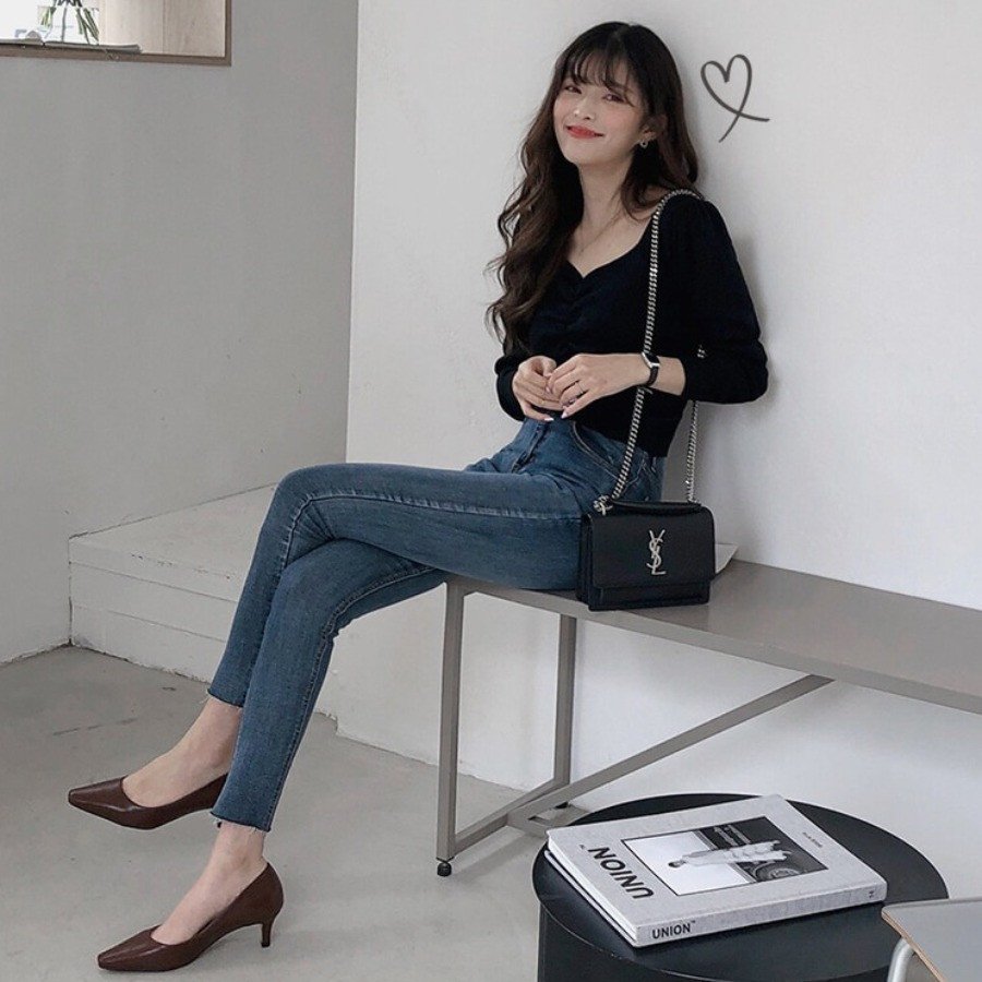 dejou_en's tweet photo. #BeLovable #DEJOU❤️
High Waist Skinny Jeans ($29.40) https://t.co/tfKWCNHq0W