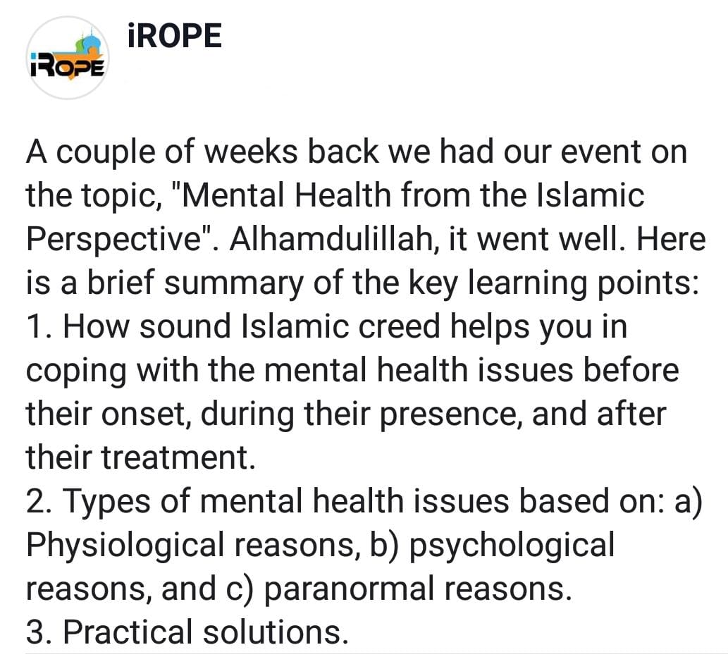 IslamicROPE's tweet photo. #HappyMindHappyLife https://t.co/5lM8MLAMRf
