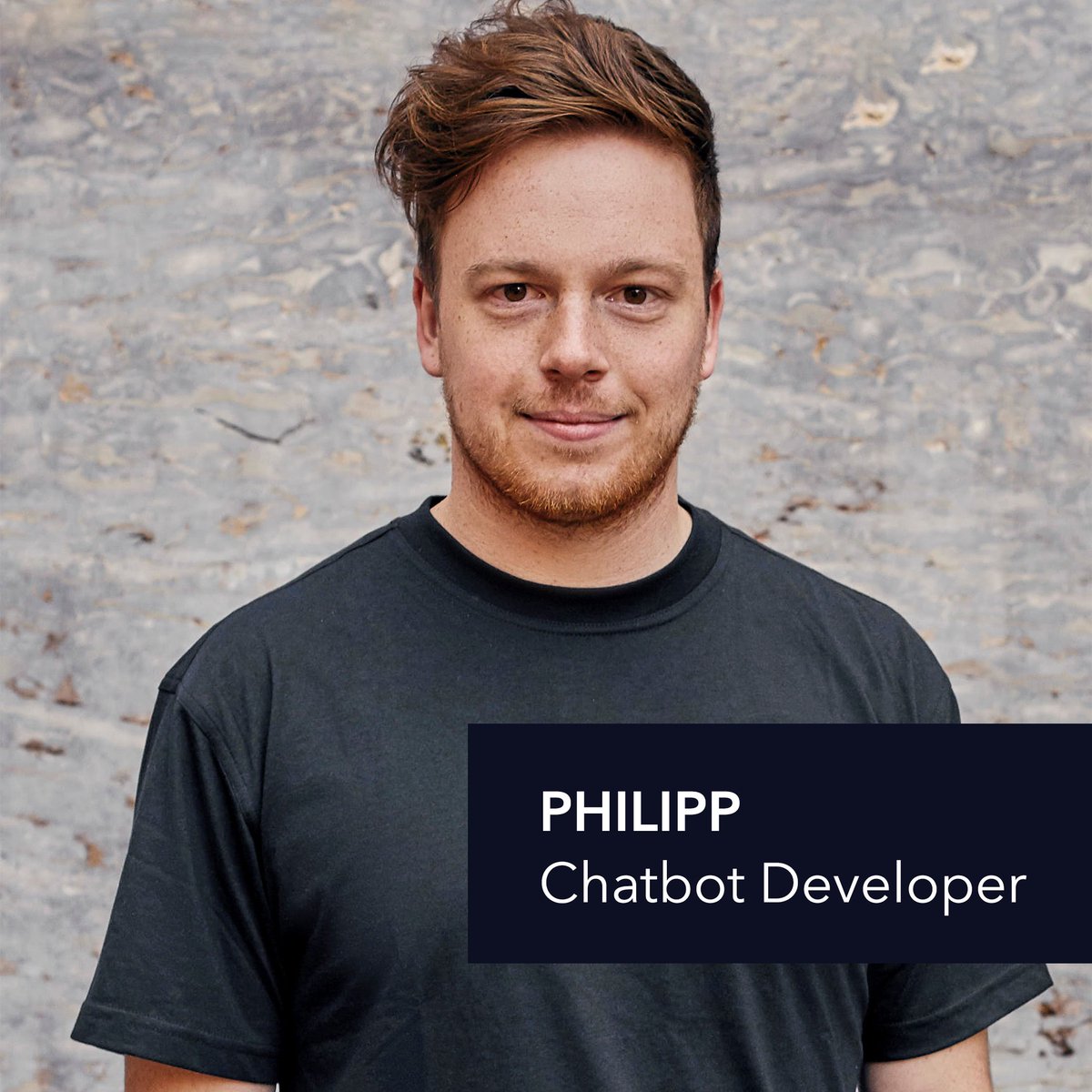 BOTfriendsAI's tweet photo. Philipp is a member of the #Chatbot development team and responsible for the #Botfriends Chatbot. With much curiosity and diligence, he is currently completing his internship semester. 💪 You can become an expert too! Apply now and become BOTfriend: https://t.co/kgJkg2SpIx https://t.co/9aqGmDFSoW