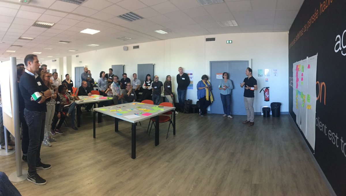 tomtarr73's tweet photo. Créer un court métrage en une journée, voici le défi relevé par les salariés de chez Orange pour comprendre les principes de l’agilité multi-équipes #coopération #agilité #projetcomplexe https://t.co/MF5uEtq7YP