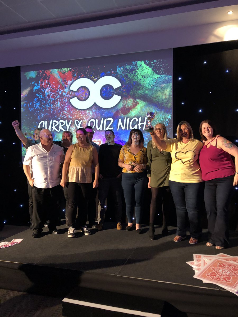 2019 quiz champions 🏆. Thanks <a href="/CPBirminghamNEC/">Crowne Plaza Birmingham NEC</a> <a href="/G3EventsLtd/">G3 Events Limited</a> for a fun night! A lovely treat to let our hair down as a team! #eventprofs #teambuilding ... hopefully <a href="/DeakinAndrew/">Andrew Deakin</a> and his team will come back fighting for 2020 🤔