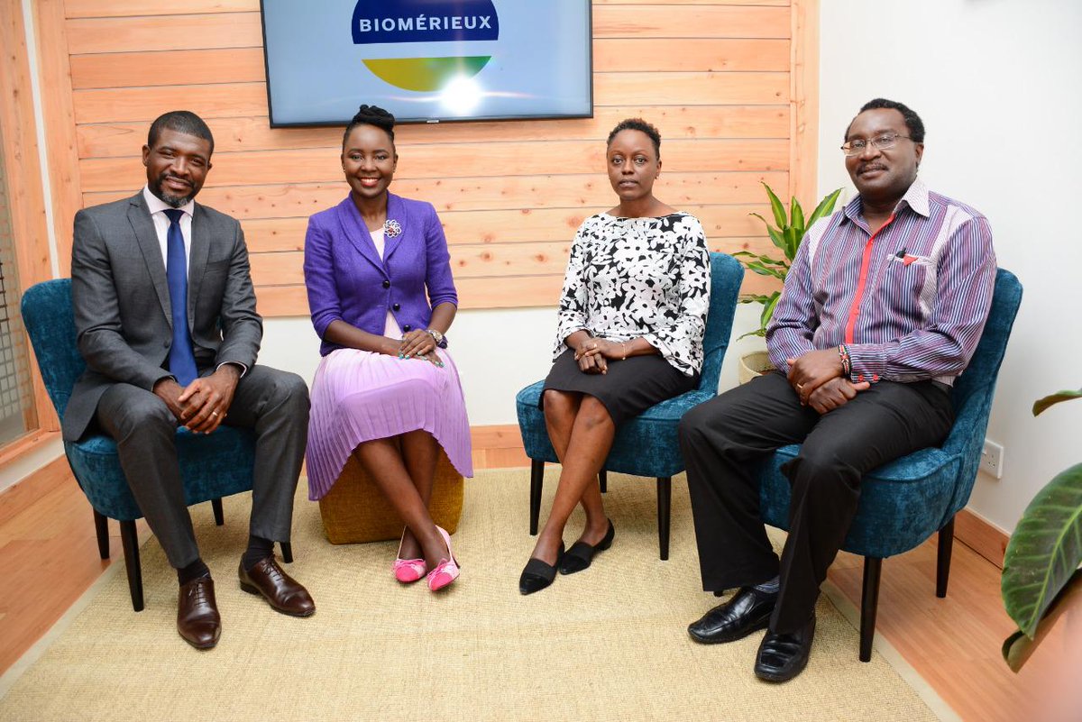 Dr Wangari Siika and Dr David Misango, Consultant Anaesthesiologists from the Critical Care Society were part of the conversation with bioMérieux VP Africa Sindé Chekete, on #Sepsis. Tune in at 8pm on #HealthDigest <a href="/KTNNewsKE/">KTN News</a>