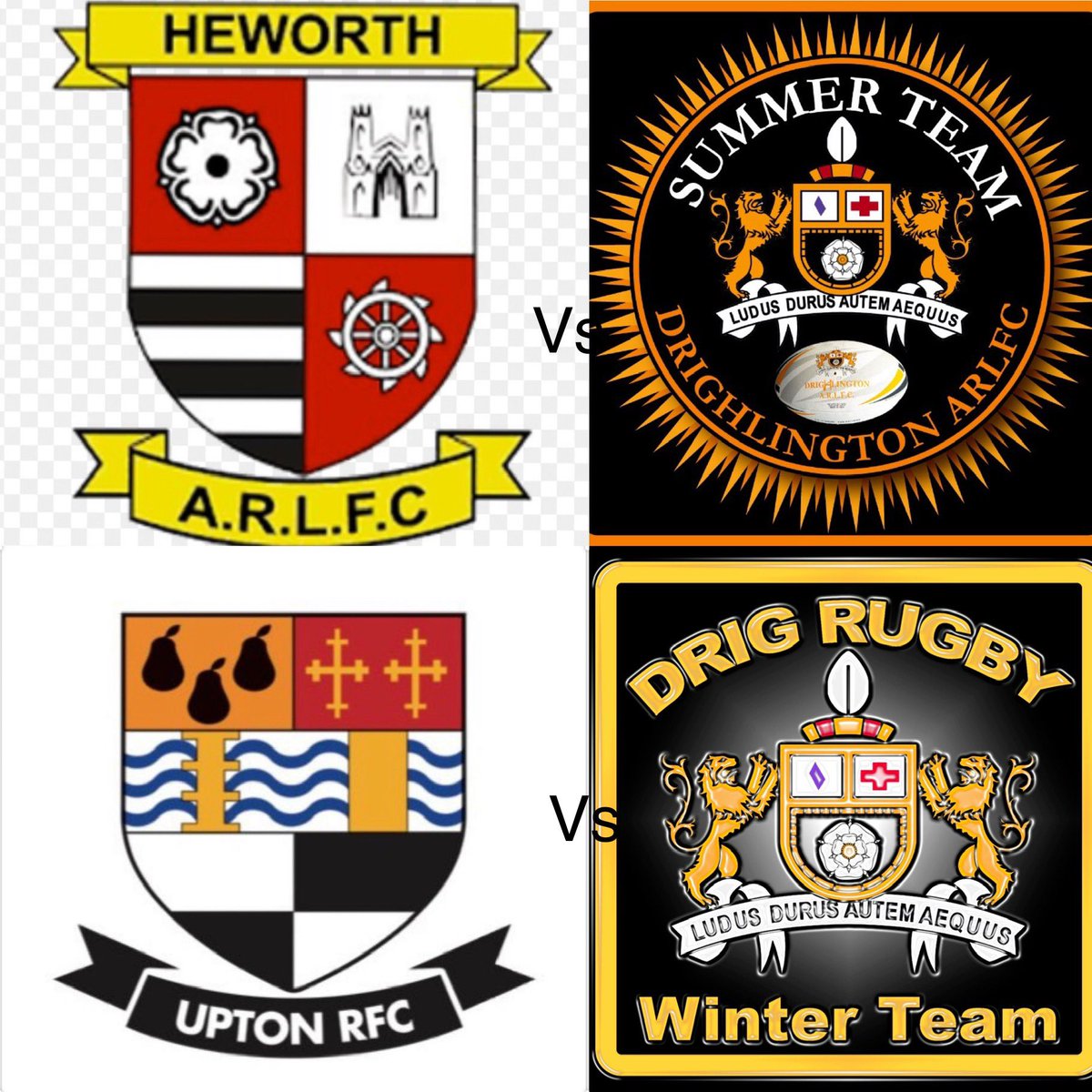 Game day 👊🏼
Today the NCL summer team travel to <a href="/HeworthRugby/">HEWORTH ARLFC</a> in the first round of Div 3 play offs.The winter team kick off their season with a trip to <a href="/UptonARLFC/">Upton ARLFC</a> Both games ko at 2:30

<a href="/OfficialNCL/">National Conference League - RL</a> <a href="/ArnoldClark/">Arnold Clark</a> <a href="/KingstonPClubs/">Kingston Press Clubs</a> @Rhino_RL <a href="/pennineleague/">Pennine League</a>