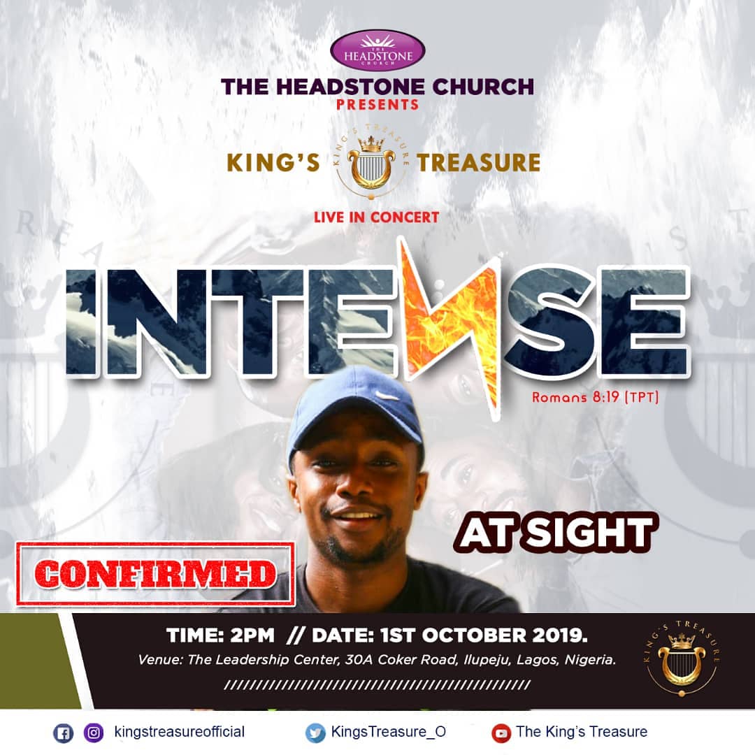 The King's Treasure (@kingstreasure_o) on Twitter photo Get ready to be blessed immensely by this amazing gift whose canvas artistically literally emits spirit and life at the <a href="/KingsTreasure_O/">The King's Treasure</a> Live In Concert.
This concert is FREE but you need to save a seat now at bit.ly/KTINTENSE
#KingsTreasureLiveInConcert #oct1 #INTE⚡SE Get ready to be blessed immensely by this amazing gift whose canvas artistically literally emits spirit and life at the <a href="/KingsTreasure_O/">The King's Treasure</a> Live In Concert.
This concert is FREE but you need to save a seat now at bit.ly/KTINTENSE
#KingsTreasureLiveInConcert #oct1 #INTE⚡SE