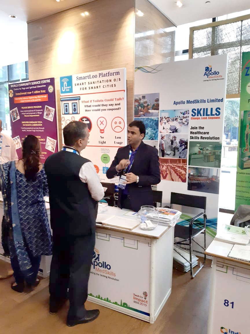 apollomedskills's tweet photo. #ApolloMedSkills at India #CSR Summit & Exhibition 2019 on 23rd and 24th September 2019 at New Delhi.
#AMSL #CSR #Healthcare #IndiaCSRsummit #socialimpact @INDIACSR @thecsrjournal @MSDESkillIndia @csrboxorg #CSRImpacts #Skilldevelopment @CSR_India https://t.co/MpopFPiBcP