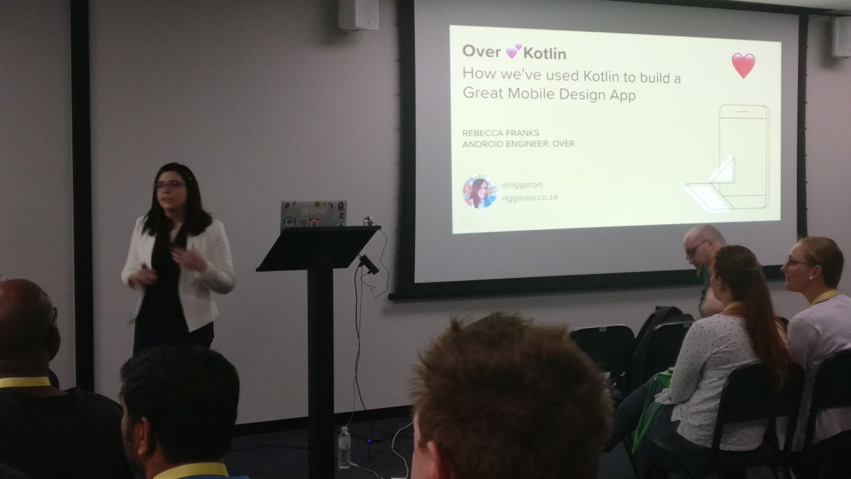 GDGCapeTown's tweet image. Our keynote speaker @riggaroo from @over #KotlinEverywhereSA @GDGJohannesburg