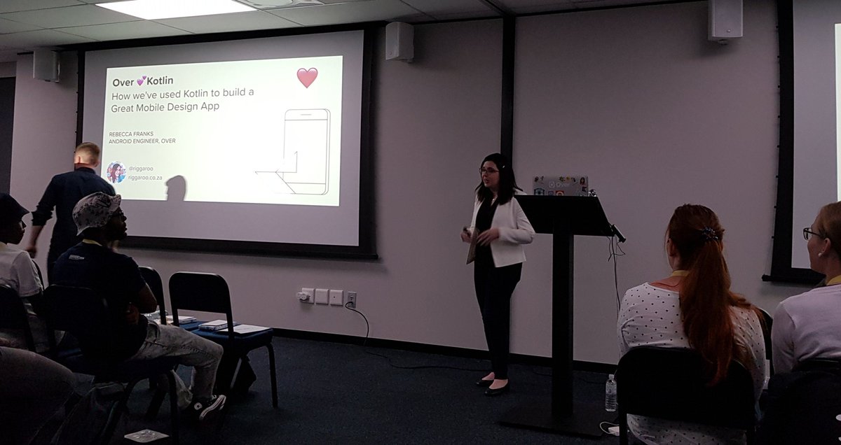 corneil's tweet image. Go @riggaroo #KotlinEveryWhere @GDGJohannesburg #KotlinEveryWhereSA