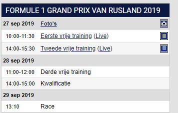 MesaBarok's tweet photo. Quali en race dit weekend afwijkende tijden. F1 https://t.co/do0jaedR5N