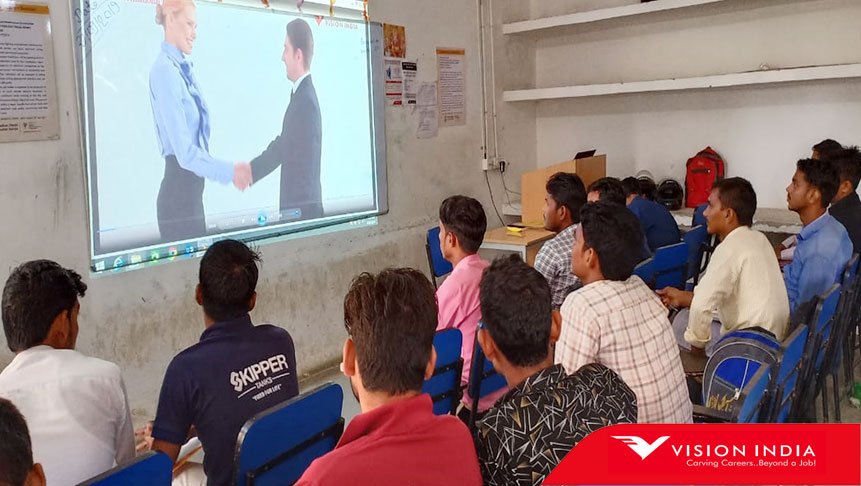 pmkk_etah's tweet photo. Training session in progress for Personality development &amp; grooming for AE trade to prepare Rural Youth for the Corporate world.  

#FarkDikhRahaHai #skill4employment #skilindia #skill4jobs #pmkk @MSDESkillIndia @NSDCINDIA
 @visionindiaspl #Jobs #onlinejob https://t.co/GMojMZJjX2