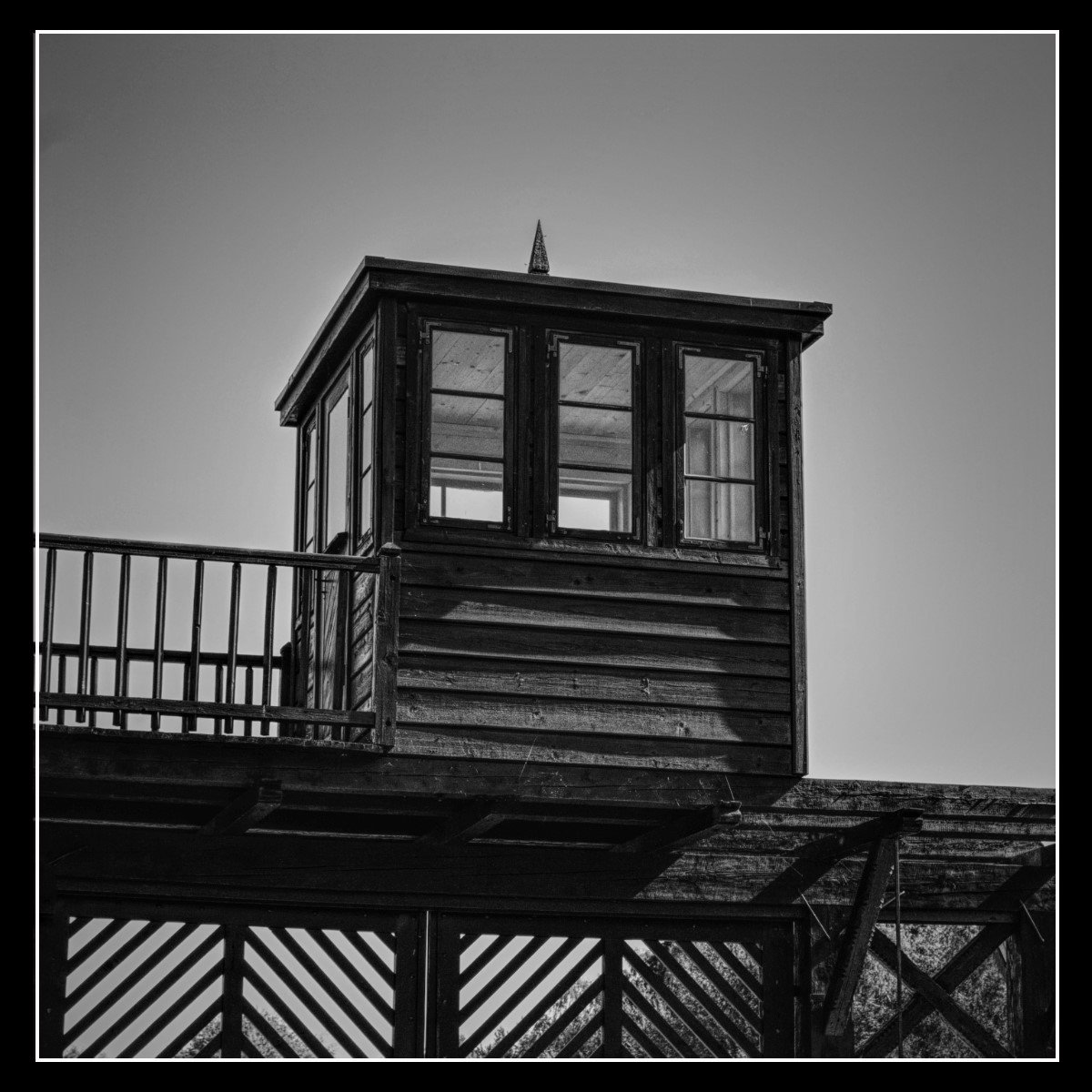 Entries for first projected image competition of the session. First is titles "The Inner Circle" as was taken at Glasgow Underground Station. Second is "The Death Gate" taken at Stotthof Concentration camp in Northern Poland