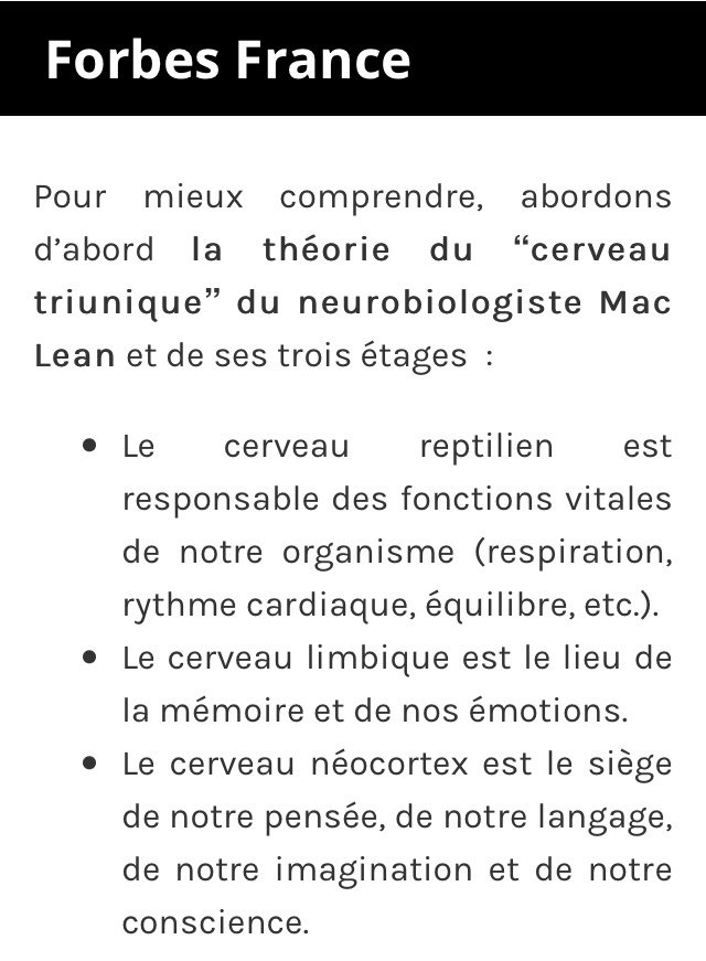 AurorePoret's tweet photo. 🧠 #Neurosciences &amp; #Management 
«Le #rationnel va chercher un contenu #affectif dont il se nourrit pour décider (...) Les #algorithmes et l’ #IA trouveraient qq limites car incapables de reproduire toute la richesse de notre spectre émotionnel » #Décision
https://t.co/x7r9Pqinjw https://t.co/0E5oERV4TB