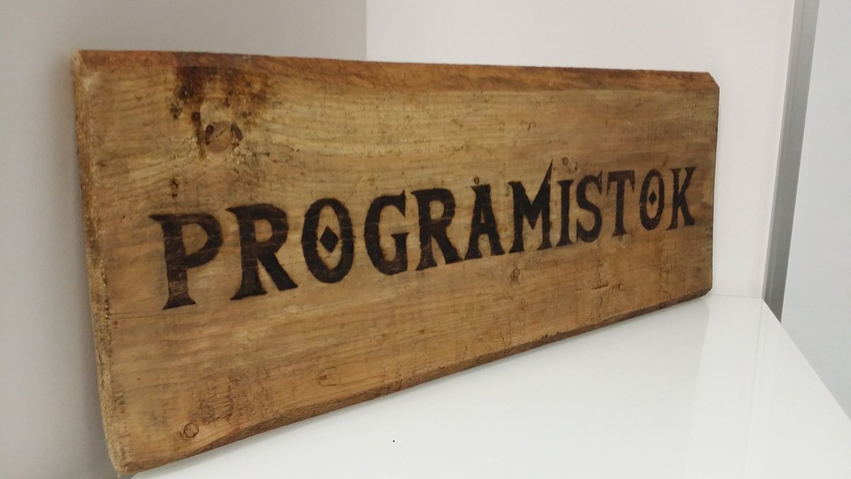 k_owsiany's tweet photo. Dzisiaj #programistok2019 święto #IT w #Bialystok

#MrDev
#AfterConf https://t.co/JW16pxnmE1
