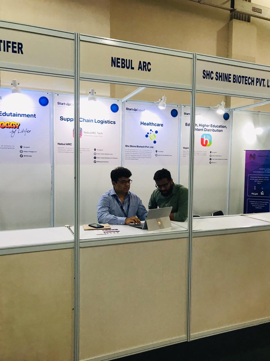 nasscomstartups's tweet photo. Our incubated #startups from Gurugram Warehouse: Nebularc, BuildCorner, Sorted AI, Tekuncorked &amp; Aieye are present at the #LHStartupExpo. The event sponsored by Hartron &amp; Haryana Govt aims to bring together many people connected to the startup ecosystem. #GovernmentConnect https://t.co/nFjP5yupns