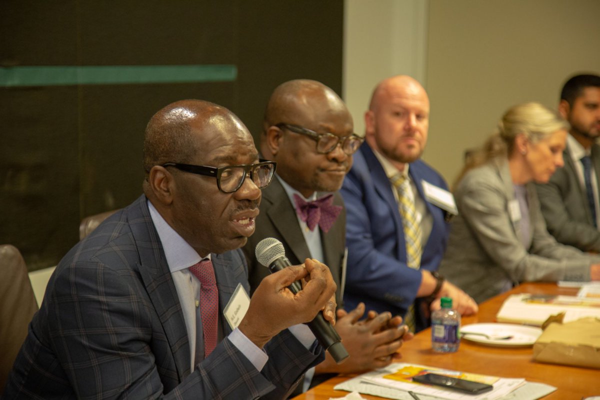 TonyBello6's tweet photo. Agribusiness Finance Roundtable held in DC featuring Governor Godwin Obaseki... https://t.co/nmyyyJeKiT