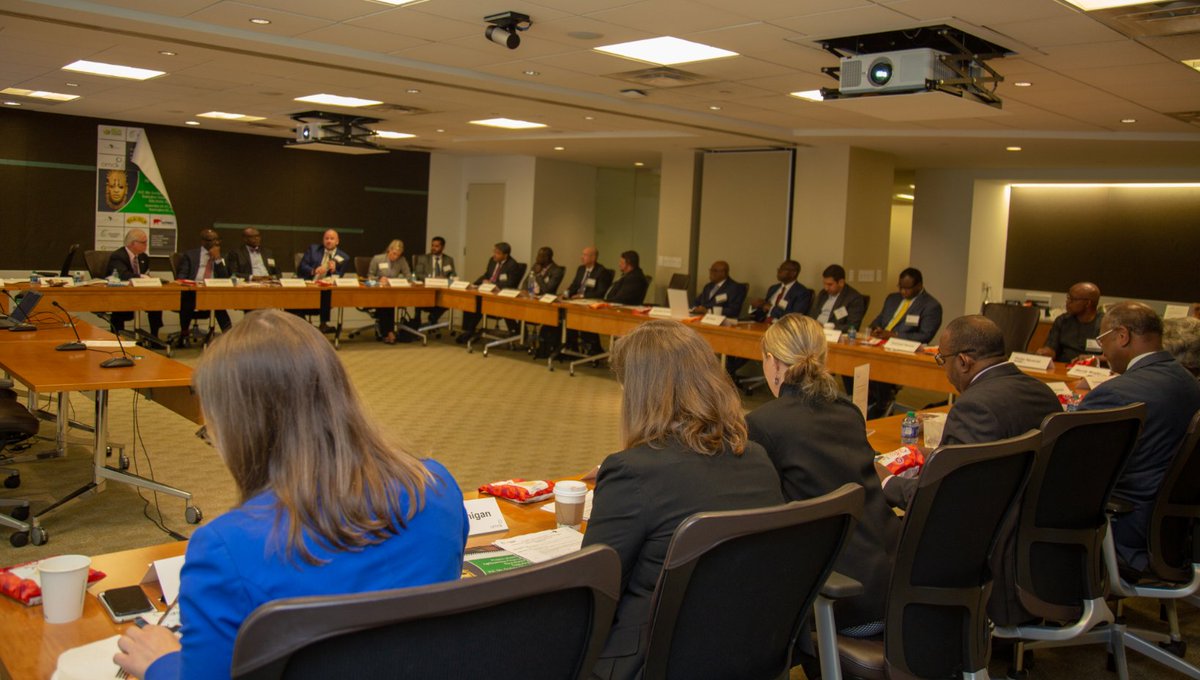 TonyBello6's tweet photo. Agribusiness Finance Roundtable held in DC featuring Governor Godwin Obaseki... https://t.co/nmyyyJeKiT