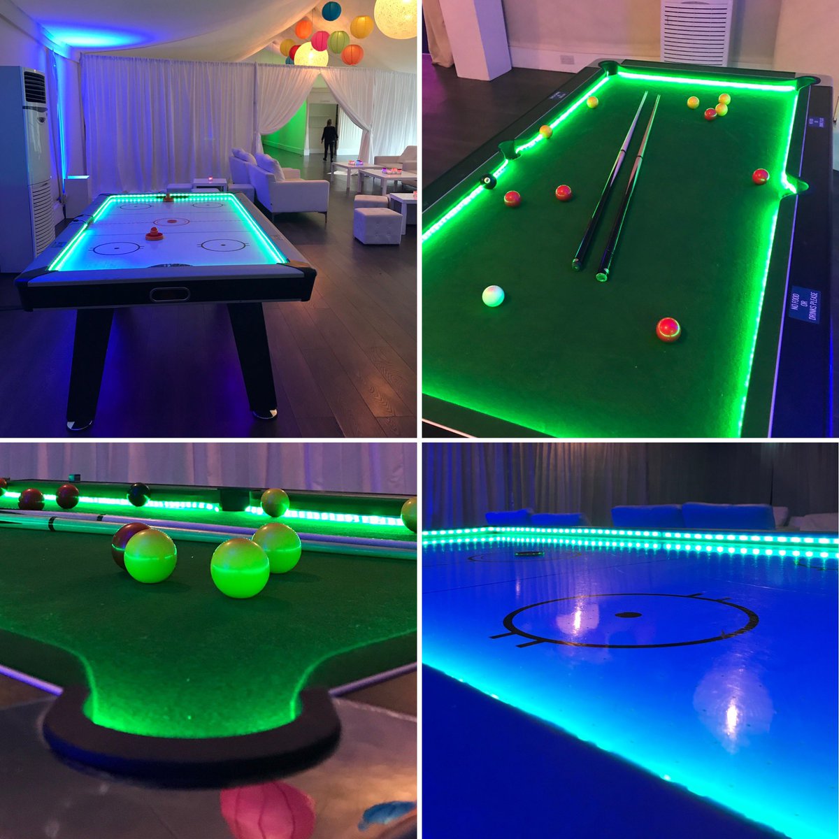 xtremevortex's tweet photo. Our LED Games including LED Pool and LED Air Hockey hired for a recent corporate event at @PainshillEvents in Cobham.
.
.
#ledgames #ledairhockey #airhockey #ledpool #pooltable #corporategames #gameshire #eveningentertainment #theconservatorypainshill #cobham #londonevents https://t.co/NblgnhdEFU