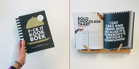 Grappig, ongezond omdat dat soms gewoon mag én nog lekker ook! Het F*ck-it kookboek staat letterlijk en figuurlijk bol van de creatieve recepten: bit.ly/FckItKookboek #kookboek van de makers van <a href="/MTTCW/">MakeThatTheCatWise</a>