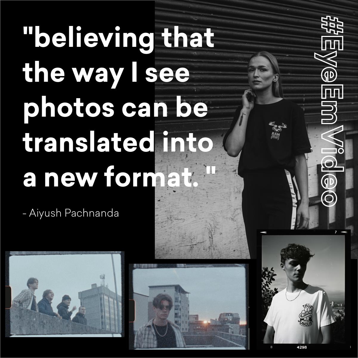 EyeEm's tweet photo. Learn more about how to move your photography skills into video production! We spoke to our #EyeEmAwards Photographer of The Year Aiyush Pachnanda about what the switch was like for him → https://t.co/aiZH5hBQlV https://t.co/sFL2Uy5uwN
