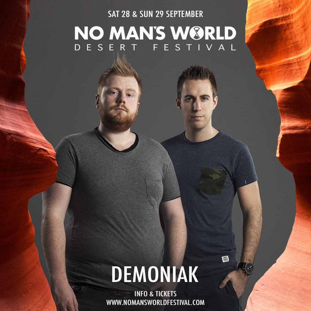 Today's road leads to No Man's World Festival, see you there! 👊🏻🥳