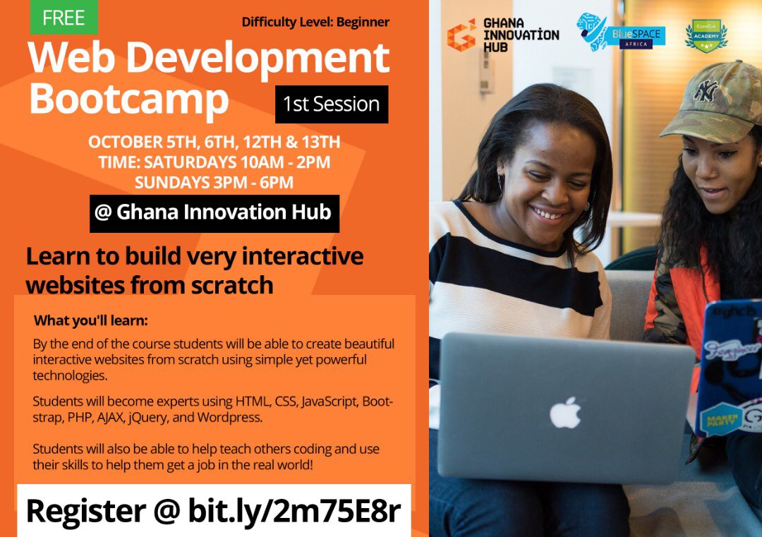 You want to learn how to code but you just don’t know how to start? 
We’ve got you! 
Join us for our coding boot camp this October for a crash course