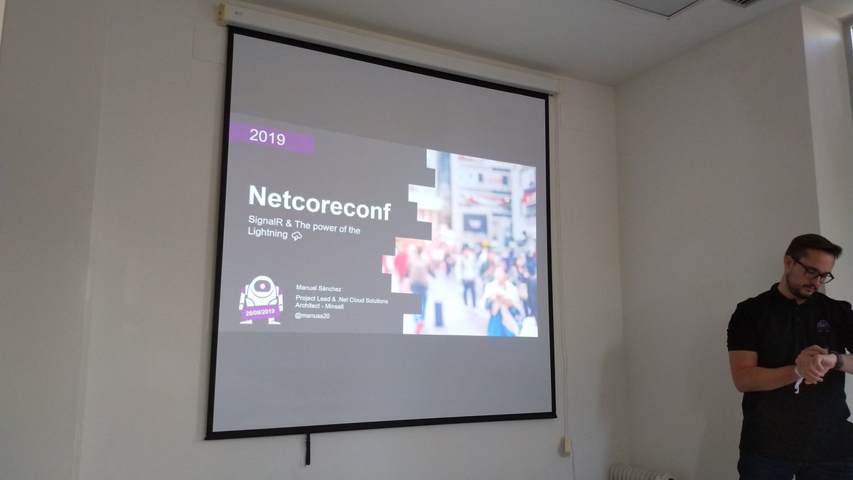 #netcoreconf segunda charla pon el tiempo real en tu app