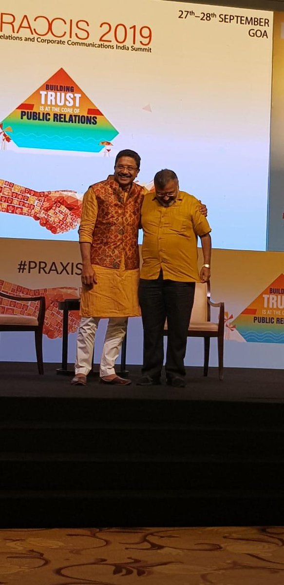 ChaudhryParesh's tweet image. Who could&apos;ve imagined that mythology can be a guiding source for Next-Gen brand communication and reputation management? But today @devduttmyth introduced us to this disruptive narrative at #PRAXIS8. I&apos;m thrilled and honoured to have moderated the session. #GrowthWithGoodness