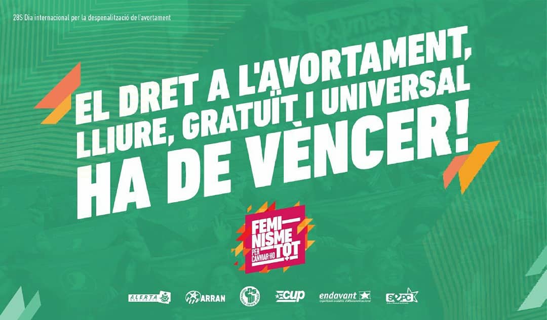 Endavant_Valles's tweet photo. El dret a l’avortament lliure, gratuït i universal ha de vèncer!

28 de setembre de 2019 | dia internacional per la despenalització de l’avortament. https://t.co/SPfvovpaUe