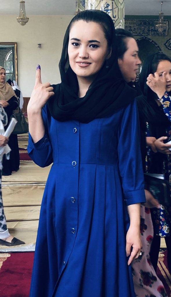 رای دادن حق هر فرد افغان است، 
رای دادم به دموکراسی،
رای دادم به صلح،
رای دادم به افغانستان!
#AfghanElection
🗳 🇦🇫