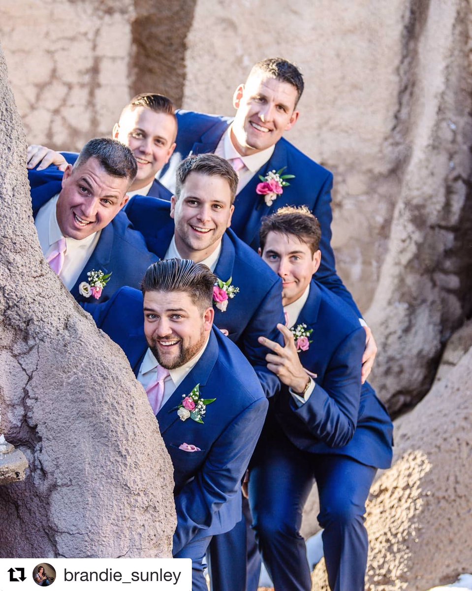 CathyMacRae's tweet photo. Everyone needs to have some fun on wedding day! Thanks to our groom &amp; groomsmen for playing a little peekaboo with Brandie from @EdwardRossPhoto 📸 #yycwedding #weddingday #fridayfun #weddingfun #yycweddingplanner #wedding #calgaryzoowedding #groomsmen #peekaboo  #yyc https://t.co/iyRWSxvI9V
