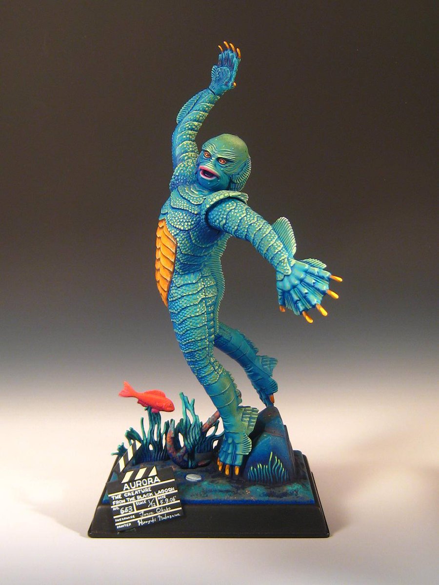 AURORA 半魚人THE CREATURE KIT NO.426 (1962)-