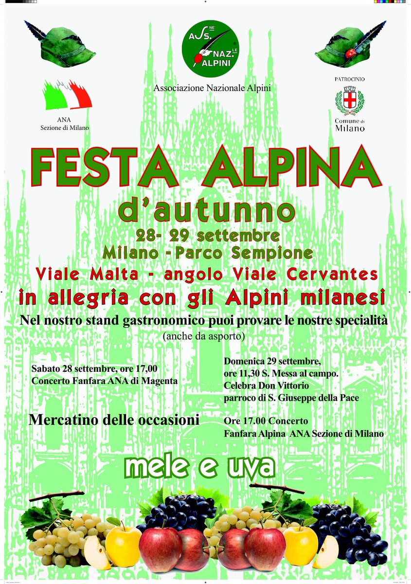 Food Hero🌰| Oggi a Milano è FESTA❗️<a href="/ArgaLombardiaLi/">ArgaLombardiaLiguria</a> <a href="/fabiobenati/">fabiobenati</a> <a href="/espby/">Barbara Reverberi</a> #foodhero #DrCeriani #iperdiet <a href="/ana_web/">Associazione Nazionale Alpini</a>