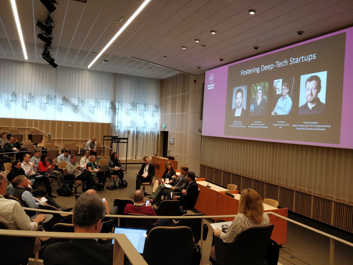 ak_mukarram's tweet photo. Fostering Deep-Tech Startups: panel discussion by Innovation Directors of KTH, DTU and MIT #GCEC2019 https://t.co/ch9KbLniP6