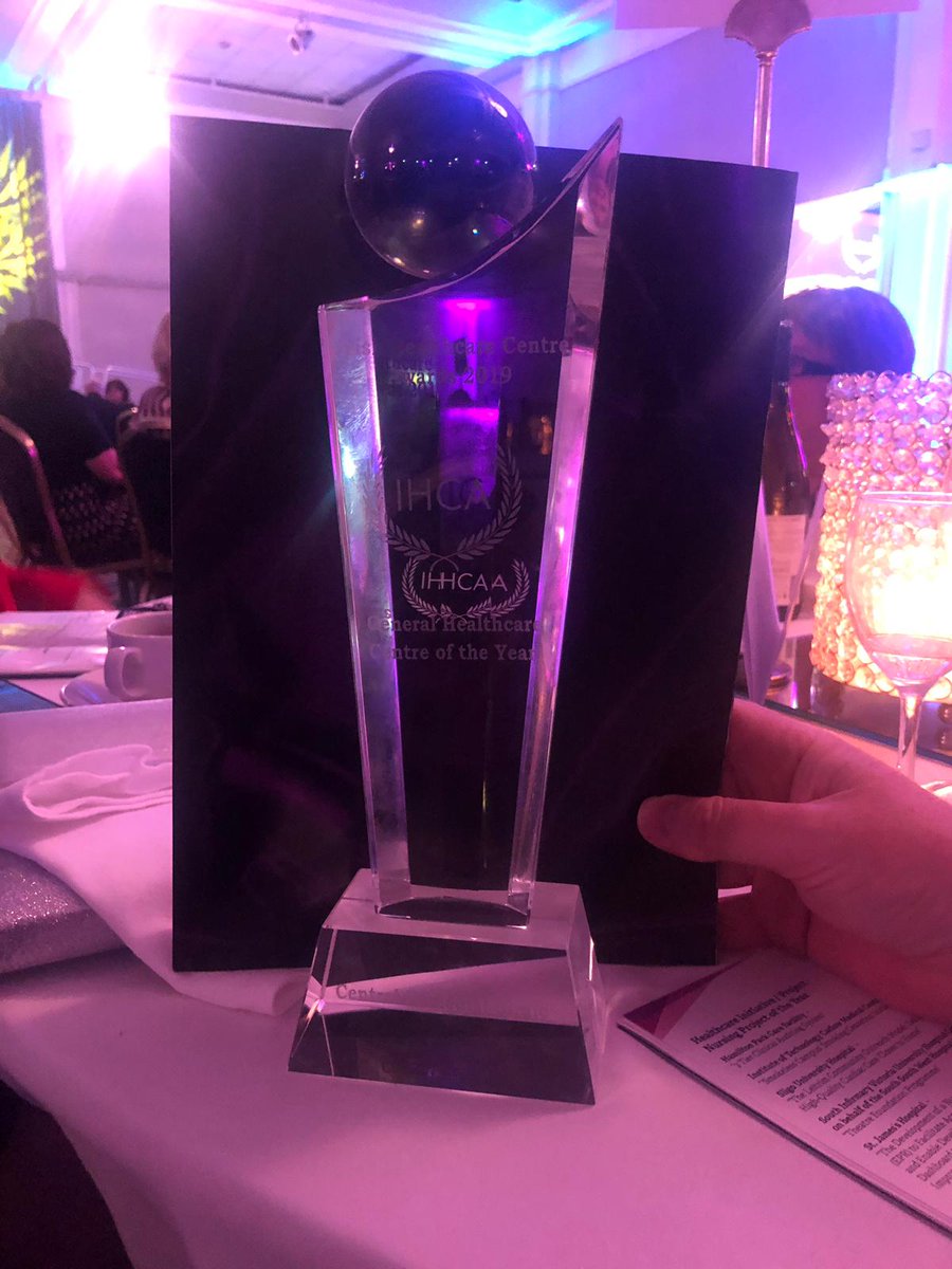 centralremedial's tweet photo. YES!!!! We did it🏆🏆.Day Centre of the Year Award for Firhouse and General Healthcare Centre of the Year for CRC -  recognising our fabulous staff and clients! All so very proud 🤗 #Makingadifference #IHCA19 @stephmanahan @HSEvalues @FinianMcGrathTD https://t.co/6Ag1rdwLMZ
