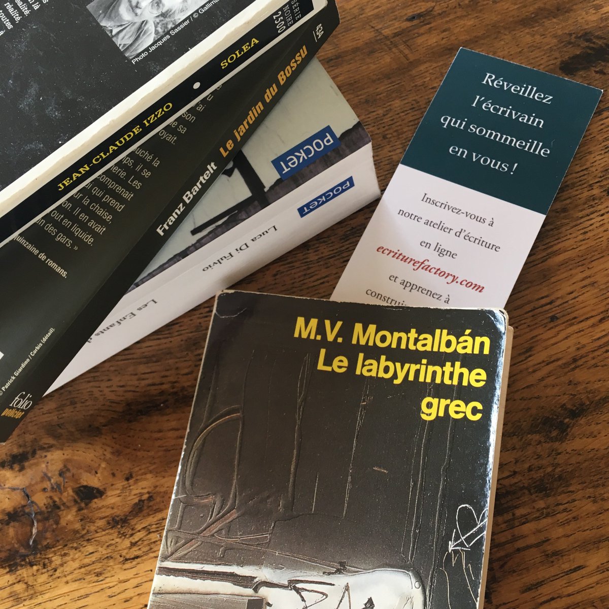 Ecriturefactory's tweet photo. Intelligent, drôle, gourmand, Montalban à lire sans modération. https://t.co/vlXB0w1vRs