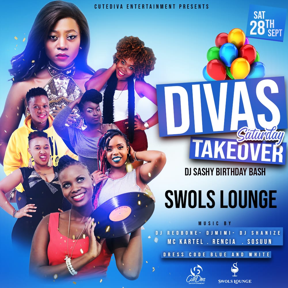 swolslounge's tweet photo. Tonight all roads lead to Swols Lounge for DIVAS TAKEOVER.
Tell a friend to tell a friend.
Music Policy By:
DJ Redbone
DJ Mimi
DJ Shanizethehypequeen
McKartel
Rencia
Sosuun Ghipuka
#divastakeover #tupataneswols #swolslounge
Sportpesa
Betin
#hbrfanzone https://t.co/zrv9rz9es4