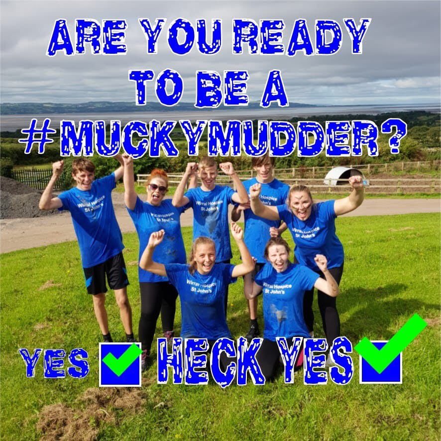 wirralhospice's tweet photo. 💙🏅🥾 Wellies needed for spectators for our Mucky Mudder on Sunday! On the day entries accepted £35 pp #muckymudder #wearemuckymudders #muddygoodfun #fun #wirral #wirralhospice #hospiceheroes the event is for ages 14+ and is on Sun 29 Sep at Church Farm #Thurstaston https://t.co/ib81vU7vaQ