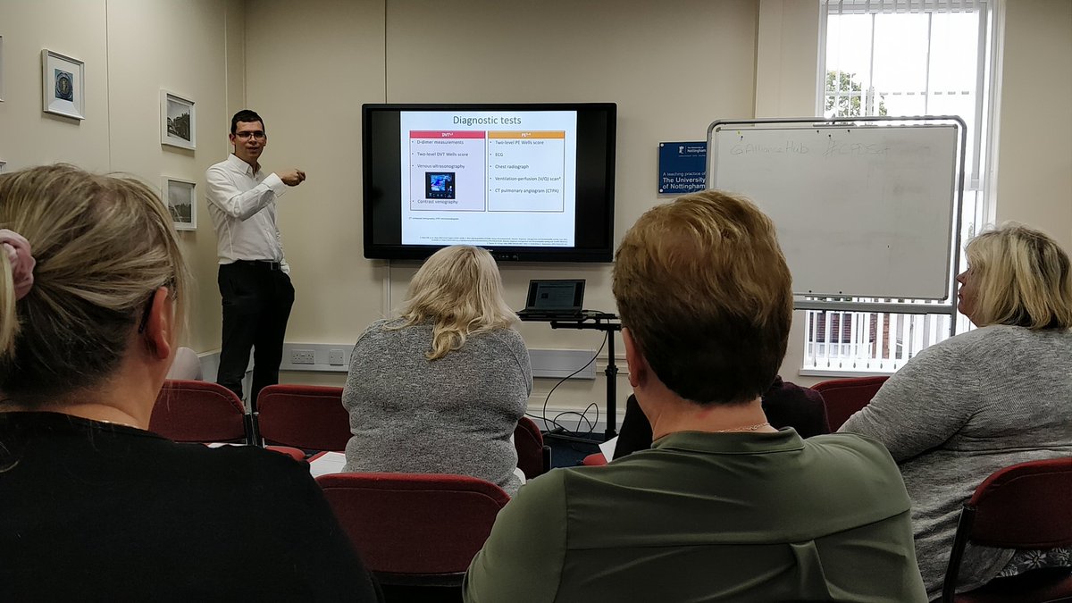 jammiestdodgers's tweet photo. VTE talk with Dr Hermanns (Haematology)
Great to see so many here @NottsAlliance Training Hub.

More events in coming weeks
https://t.co/MhOzo016iw https://t.co/fKsDs20nj7