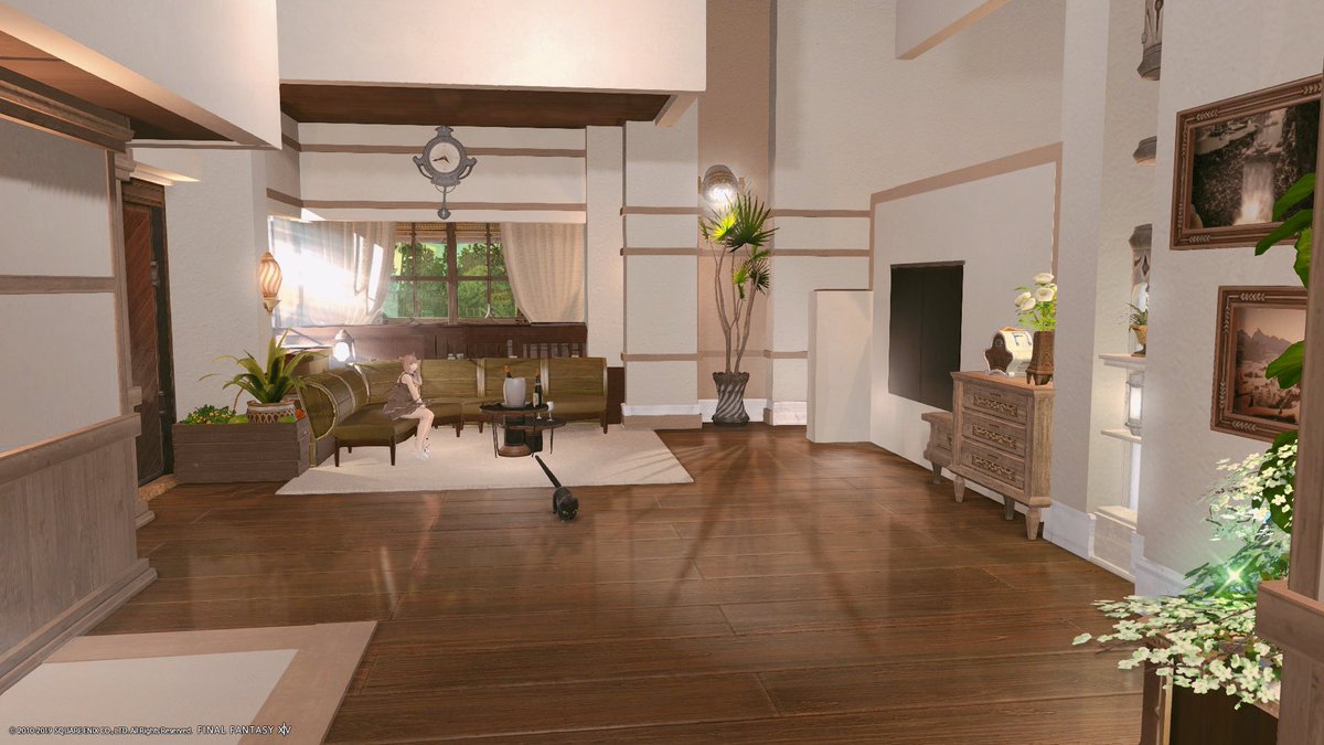 てぃな Carbuncle ｍサイズのお家できました Carbuncle ミストヴィレッジ 8区6番地 Ff14 Ff14ハウジング Ff14housing ハウジング自由に見てってff14