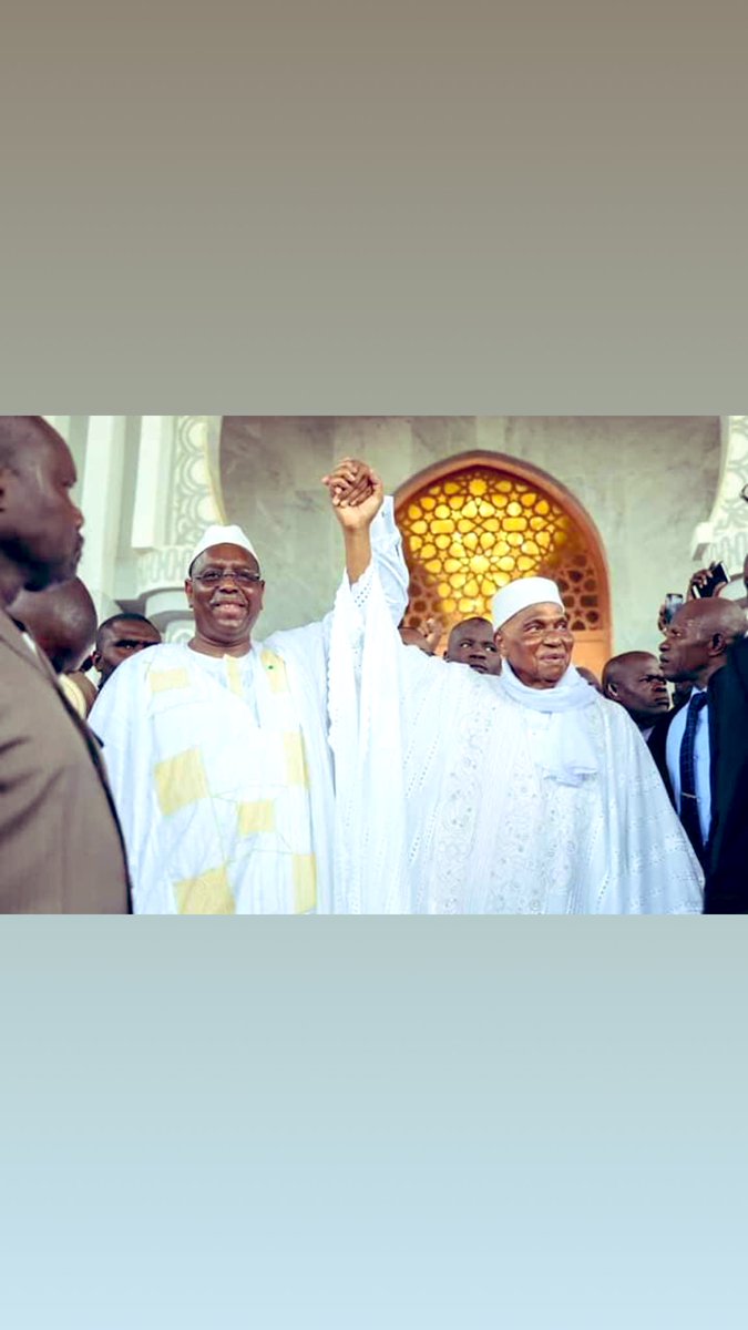 NigerienUn's tweet photo. Image du jour 
Macky salle et Abdoul wad 
C’est l’Afrique qui gagne https://t.co/3wSqPv8sR2