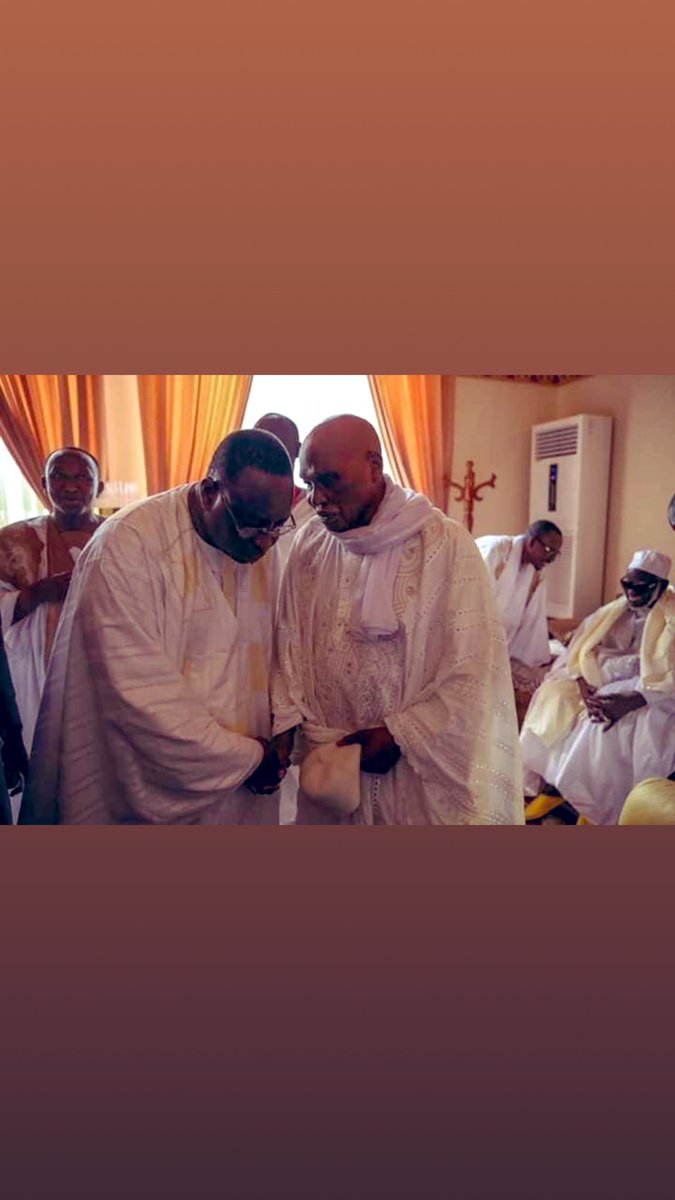 NigerienUn's tweet photo. Image du jour 
Macky salle et Abdoul wad 
C’est l’Afrique qui gagne https://t.co/3wSqPv8sR2