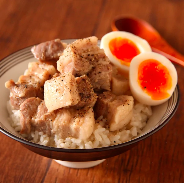 「豚のうま塩角煮♪」レンジで簡単！
