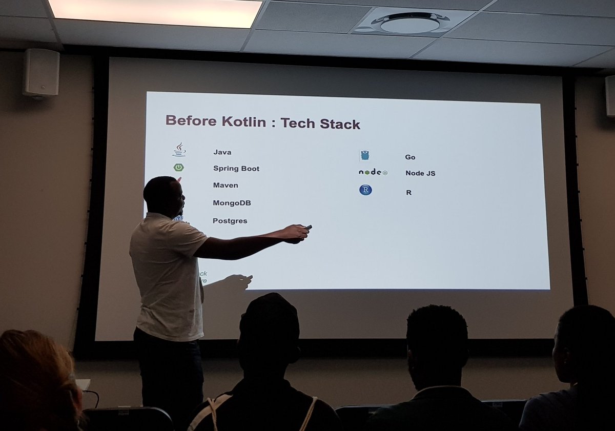 corneil's tweet image. Let do this with @Kudzaiishemhou 
Migrating Microservices to Kotlin
#KotlinEveryWhereSA @GDGJohannesburg #KotlinEveryWhere