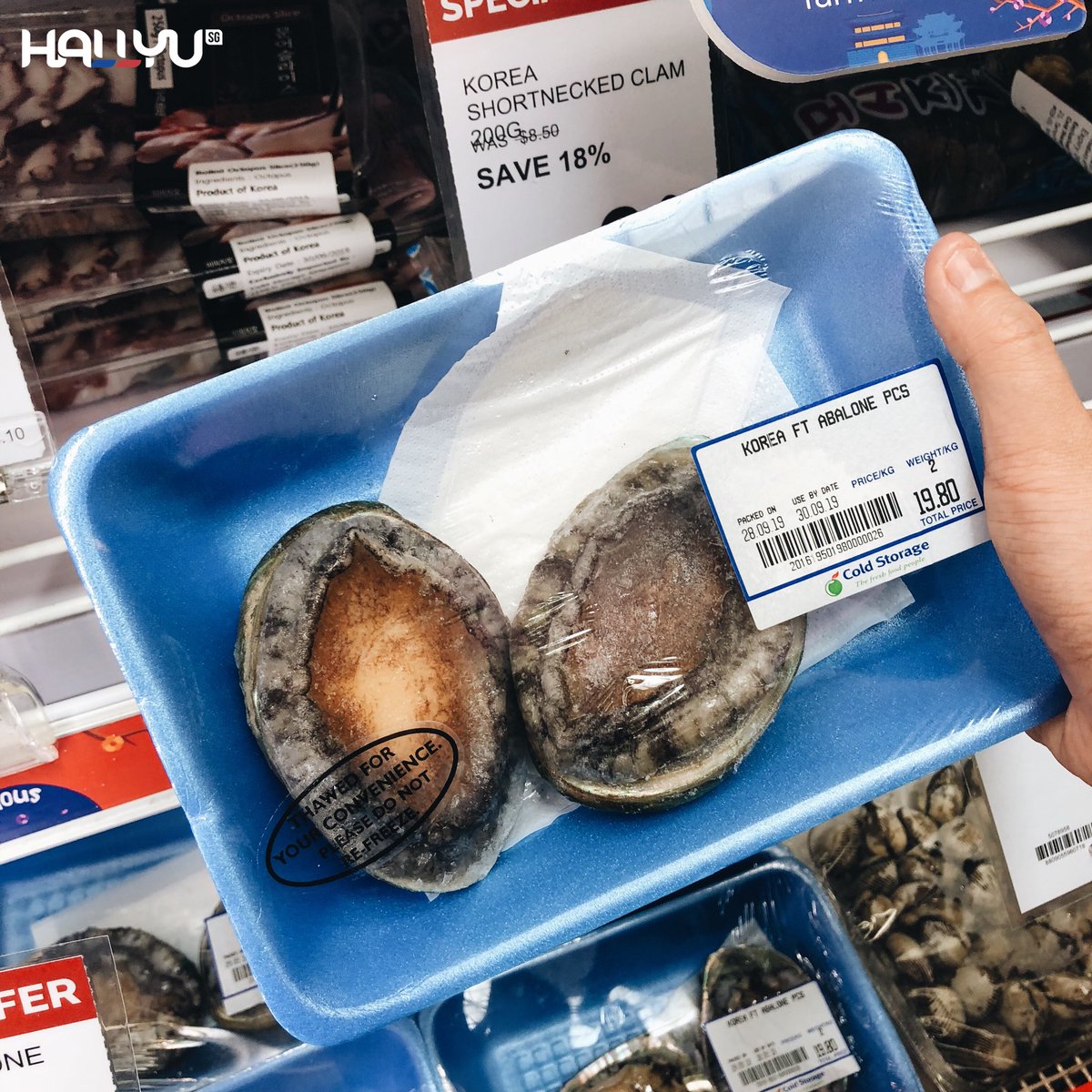 HallyuSG's tweet photo. And not to miss out on the fresh seafood imported from the land of Korea, such as live clams, Abalone, sliced octopus and more!
#CSKoreaFair #SeoulDelicious #coldstoragesg https://t.co/oBbJ2reucT